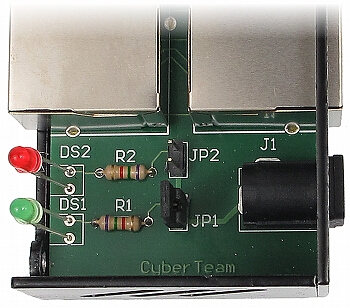 Injector PoE pasiv 4 porturi 1-30VDC POE-UNI/4