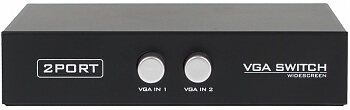 Comutator/switch sursă VGA 2 intrări suportă SVGA, XGA, SXGA