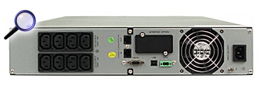 UPS VI-2000-RT/LCD 2000 VA