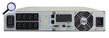 Alimentator UPS VI-3000-RT/LCD 2700W, 3000VA, Tensiune intrare 161-276V AC, Frecvența de intrare 50/60Hz ± 5%, Tensiune ieșir