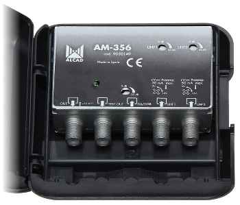 Amplificator TV/radio AM-356 DVB-T2+ FM/DAB 20dB de catarg