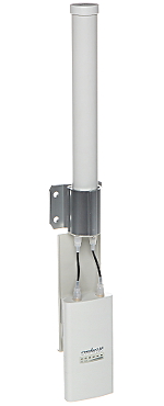 Ubiquiti 5GHz AirMax Dual Omni antenna, AMO-5G10; 10dBi; Dual polarization; montare perete; uz exterior; Max VSWR 1.6:1, White. 