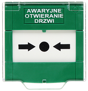 Buton de ieșire urgență verde 2xNO/NC APWK-DP YOTOGI