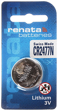 Baterie litiu-ion 3V CR2477N Renata