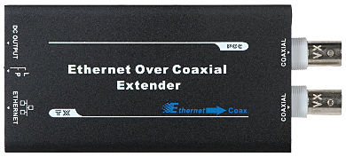 Extender date+PoE pe coax EPOC-1000T TX