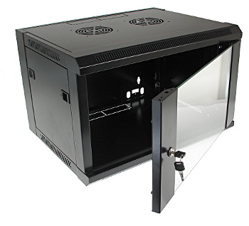 Cabinet rack 6U, 19", 600x450mm, montaj pe perete, EPRADO