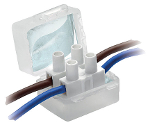 Set 12 doze electrice cu gel HAPPY-0-BOX12 IP68 RayTech 27x20x15 mm