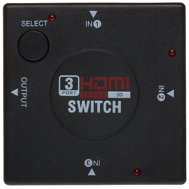 Switch HDMI 1.3b 3 intrări 1 ieșire HDMI-SW-3/1