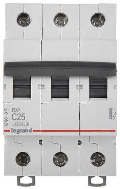 Disjunctor automat 3P tripolar 25 A curbă C LE-419237 Legrand
