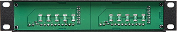 Distribuitor alimentare 10x2.5A 12-24V cu protecție PTC LZ-10/POL/R10 rackabil