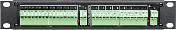 Distribuitor alimentare 16 portuti 12-24V/1A per port LZ-16/R10 rackabil