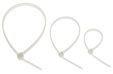 Set 60 coliere cablu din plastic 100/150x2.5, 200x3.5mm