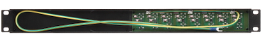 Protecție fulger 8 porturi 1.485 Gb/s HD-SDI SMPTE-292M rackabilă 19 inch