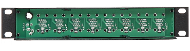 Injector PoE pasiv 8 porturi rackabil POE-8/R10 12-60Vdc