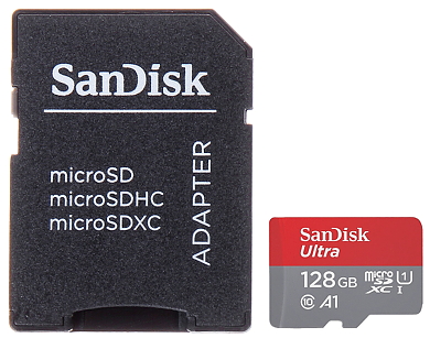 KARTA PAMI CI SD MICRO 10 128 SAND microSD UHS I SDXC 128 GB SANDISK