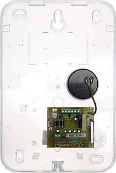 Sirenă de exterior SPL-5020-R SATEL 120 dB, flash roșu, spațiu acumulator 12V/0.8Ah
