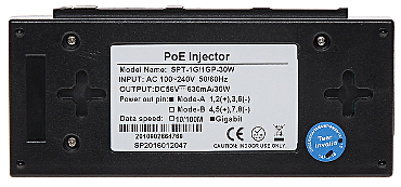 Alimentator POE 802.3af/at 30 W gigabit camere IP, access point