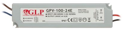 Sursa alimentare 24V/4.2A de exterior IP67 100.8W GPV-mini