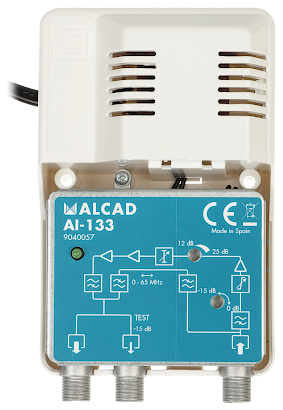 Amplificator CATV AI-133 ALCAD cu canal retur 24dB