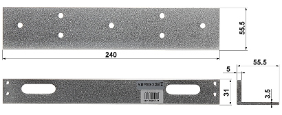 Set suporți L și Z pt. electromagnet ATLO-BML-363