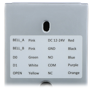 Cititor RFID standalone ATLO-KRM-821, Unique EM 125kHz, carcasă metal, îngust, IP68