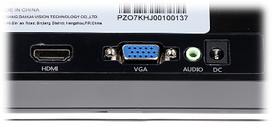 MONITOR VGA HDMI AUDIO DHL27 F600 27 1080p LED DAHUA