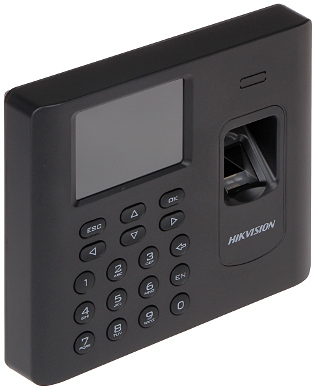 Cititor biometric/pontaj Hikvision DS-K1A802EF-B, 2.4 inch, EM, 125 KHz, interior IP WiFi