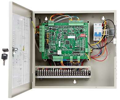 Centrala control access Hikvision DS-K2601T, pentru 1 usa bidirectionala (2 x cititoare Wiegand sau 2 x cititoare RS-485)