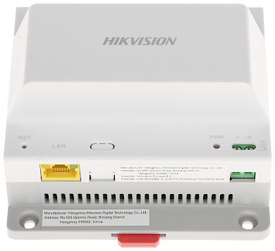 Kit videointerfon IP 2 fire Hikvision DS-KIS703-P-D, 1 familie, 2 MP, IR 3 m, 7 inch
