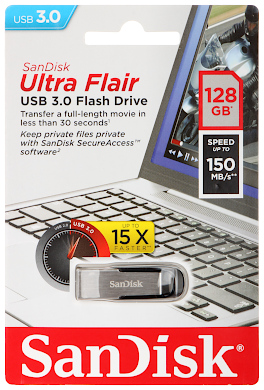PENDRIVE FD 128 ULTRAFLAIR SANDISK 128 GB USB 3 0 SANDISK