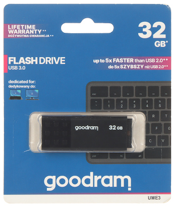 PENDRIVE FD 32 UME3 GOODRAM 32 GB USB 3 0 3 1 Gen 1
