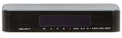 Switch 4 intrări HDMI 2.0 cu telecomandă HDMI-SW-4/1-2.0