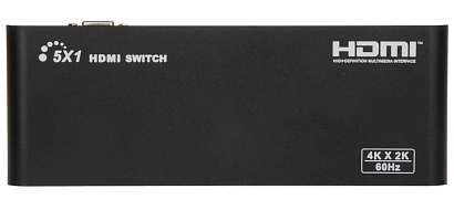 Switch HDMI 2.0 HDCP 5 intrări, 1 ieșire HDMI-SW-5/1K-S2