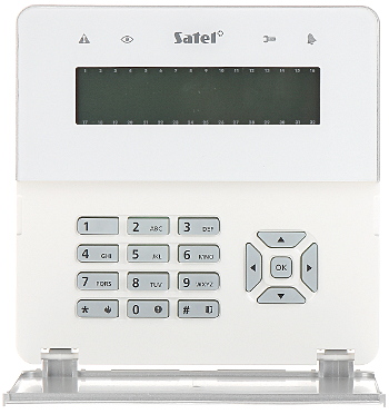 Tastatură wireless cu RFID INT-KWRL2-WSW ABAX/ABAX2 SATEL