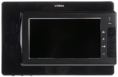 Monitor 7" videointerfon M320W VIDOS negru, analogic 800x600 