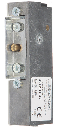 Yală electromagnetică stânga R3-12.31L 12V, 3000N, memorie, 22x28.5x90 mm