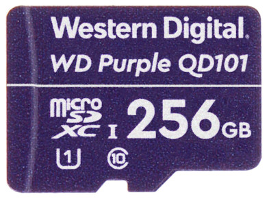 KARTA PAMI CI SD MICRO 10 256 WD UHS I SDHC 256 GB Western Digital