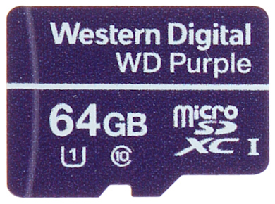 KARTA PAMI CI SD MICRO 10 64 WD microSD UHS I SDXC 64 GB Western Digital