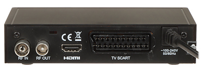 TUNER CYFROWY HD DVB T DVB T2 T2 BOX H 265 HEVC SIGNAL