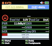 ANALIZOR TSC-1270 DVB-T/T2 DVB-S/S2 DVB-C/C2