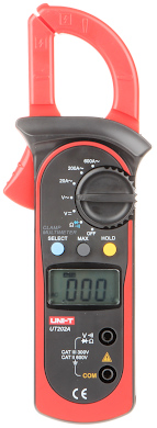 Clampmetru 400A AC UT-202A UNI-T + măsurare temperatură