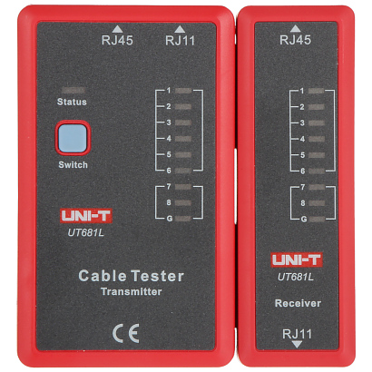 Tester cablu rețea+telefonic UT-681L UNI-T