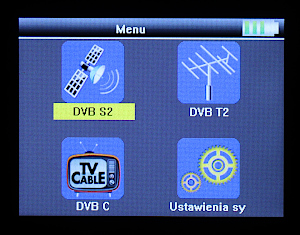 UNIWERSALNY MIERNIK WS 6944P DVB T T2 DVB S S2 DVB C