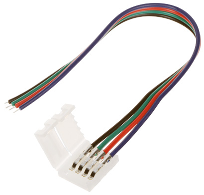 Conector alimentare flexibil RGB bandă LED AD-TL-6499/Z-P/RGB 10 mm ORNO