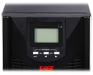 UPS Online LCD 3000VA/2700W rackabil 3U EAST acumulator 8x12V/7Ah