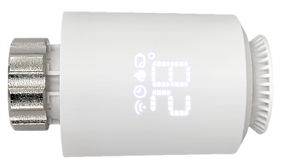 Cap termostat calorifer wireless Atlo TH2-TUYA Wi-Fi, Tuya Smart