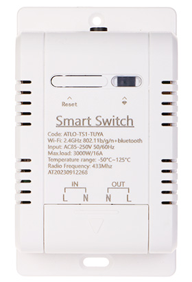 Senzor temperatură inteligent cu releu ATLO-TS1 Wi-Fi, Tuya Smart