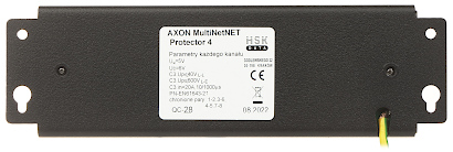 Protecție supratensiune rețea Axon MULTINET 4 porturi gigabit