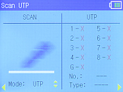 Tester cablu rețea+telefonic CS-NT24 cautare cabluri, TDR, ecran 2.4 inch