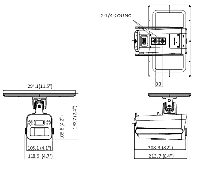 CAMERĂ DE LUAT VEDERI IP, SOLARĂ, PENTRU EXTERIOR DS-2XS2T41G1-ID/4G/C05S07(4MM) 4G/LTE - 3.7 Mpx 4 mm Hikvision